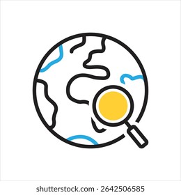 Vector multi color icon for everything