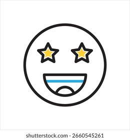 Vector multi color icon for exciting