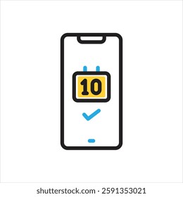 Vector multi color icon for fix