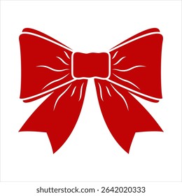 Vector multi color icon for flared ribbon