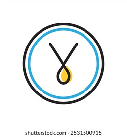 Vector icono multicolor para Gama