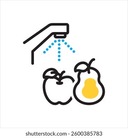 Vector multi color icon for hygiene