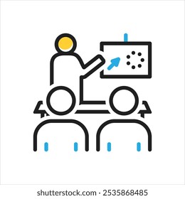 Vector multi color icon for illustrate