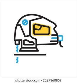 Vector multi color icon for jigsaw