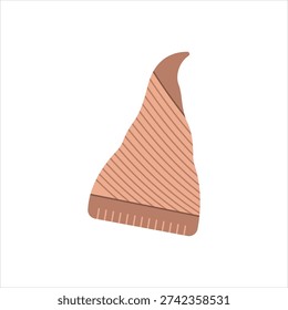 Vector multi color icon for knitted hat