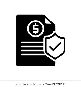Vector multi color icon for paper bonded