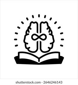 Ícone de vetor com várias cores para filosofia