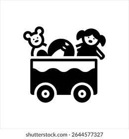 Vector multi color icon for playable