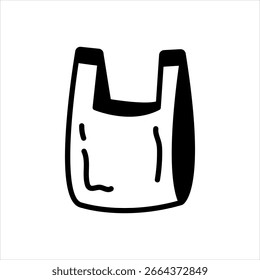 Vector multi color icon for polyethylene