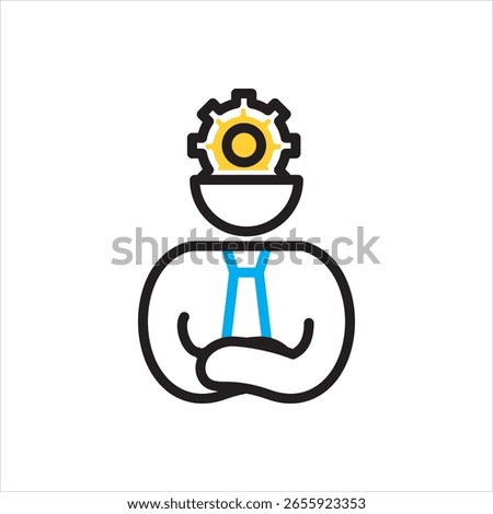 Vector multi color icon for pragmatic
