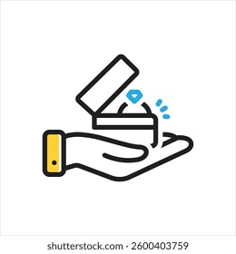 Vector multi color icon for propose