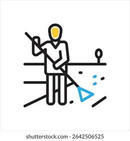 Vector multi color icon for responsibility