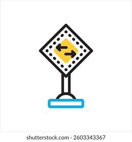 Vector multi color icon for revert