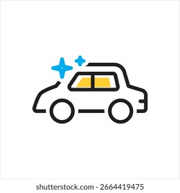 Icono multicolor de Vector para un diseño elegante