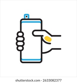 Ícone de vetor multi cor para smartphone