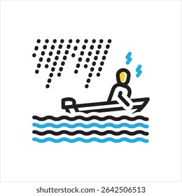Vector multi color icon for somehow