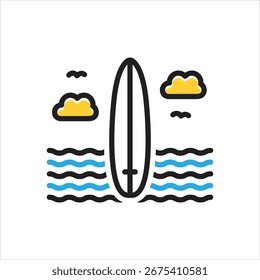 Vector multi color icon for southern