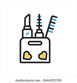Vector multi color icon for stuff