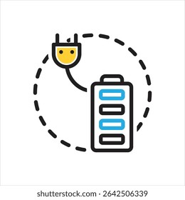 Vector multi color icon for totally