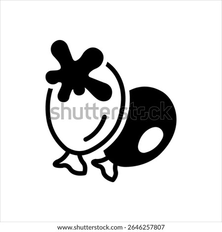 Vector multi color icon for water balloons