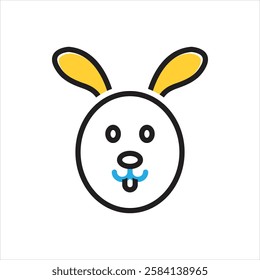 Vector multi color icon for wild