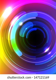 Vector Multicolor Abstract Background