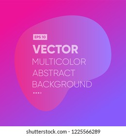 Vector multicolor abstract background art trendy illustration