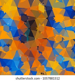 Vector, multicolor geometric background. Geometric mosaic, applied in the style of origami. Abstract background for web.