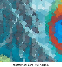Vector, multicolor geometric background. Geometric mosaic, applied in the style of origami. Abstract background for web.