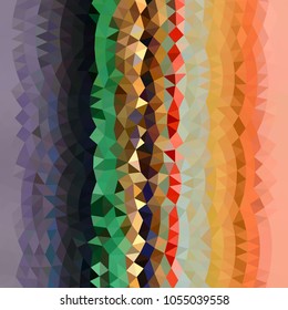 Vector, multicolor geometric background. Triangles, triangulation. Geometric mosaic, colored triangles, application in origami style. Abstract background for web. Abstract geometric triangle backgroun