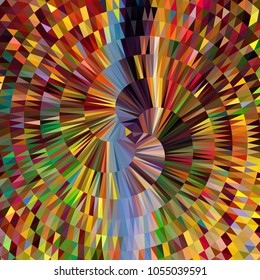 Vector, multicolor geometric background. Triangles, triangulation. Geometric mosaic, colored triangles, application in origami style. Abstract background for web. Abstract geometric triangle backgroun