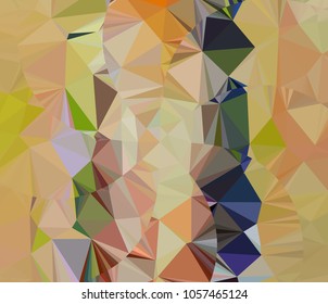 Vector, multicolor geometric background. Triangles, triangulation. Geometric mosaic, colored triangles, application in origami style. Abstract background for web. Abstract geometric triangle backgroun
