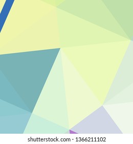 Vector, multicolor geometric background. Triangles, triangulation. Geometric mosaic, colored triangles, application in origami style. Abstract background for web.
