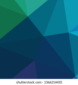 Vector, multicolor geometric background. Triangles, triangulation. Geometric mosaic, colored triangles, application in origami style. Abstract background for web.