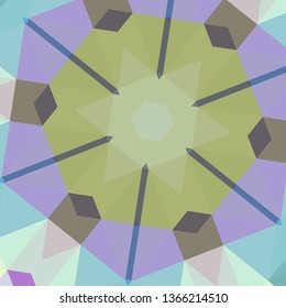 Vector, multicolor geometric background. Triangles, triangulation. Geometric mosaic, colored triangles, application in origami style. Abstract background for web.