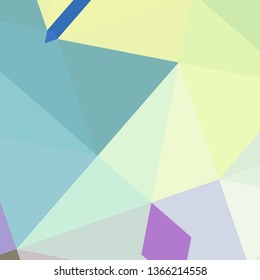 Vector, multicolor geometric background. Triangles, triangulation. Geometric mosaic, colored triangles, application in origami style. Abstract background for web.