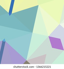 Vector, multicolor geometric background. Triangles, triangulation. Geometric mosaic, colored triangles, application in origami style. Abstract background for web.