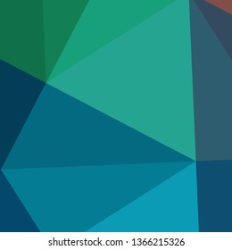 Vector, multicolor geometric background. Triangles, triangulation. Geometric mosaic, colored triangles, application in origami style. Abstract background for web.