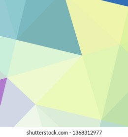 Vector, multicolor geometric background. Triangles, triangulation. Geometric mosaic, colored triangles, application in origami style. Abstract background for web.