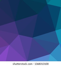 Vector, multicolor geometric background. Triangles, triangulation. Geometric mosaic, colored triangles, application in origami style. Abstract background for web.