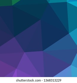 Vector, multicolor geometric background. Triangles, triangulation. Geometric mosaic, colored triangles, application in origami style. Abstract background for web.
