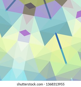 Vector, multicolor geometric background. Triangles, triangulation. Geometric mosaic, colored triangles, application in origami style. Abstract background for web.