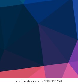 Vector, multicolor geometric background. Triangles, triangulation. Geometric mosaic, colored triangles, application in origami style. Abstract background for web.