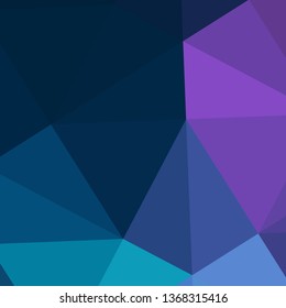 Vector, multicolor geometric background. Triangles, triangulation. Geometric mosaic, colored triangles, application in origami style. Abstract background for web.