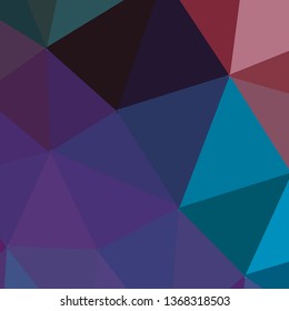 Vector, multicolor geometric background. Triangles, triangulation. Geometric mosaic, colored triangles, application in origami style. Abstract background for web.