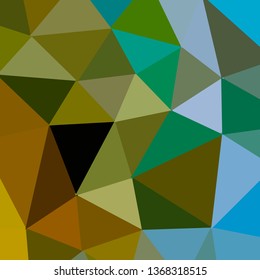 Vector, multicolor geometric background. Triangles, triangulation. Geometric mosaic, colored triangles, application in origami style. Abstract background for web.