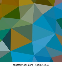 Vector, multicolor geometric background. Triangles, triangulation. Geometric mosaic, colored triangles, application in origami style. Abstract background for web.