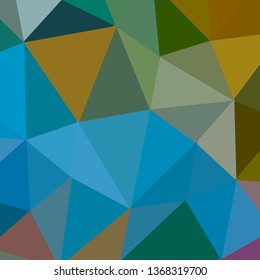 Vector, multicolor geometric background. Triangles, triangulation. Geometric mosaic, colored triangles, application in origami style. Abstract background for web.