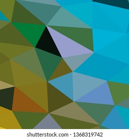 Vector, multicolor geometric background. Triangles, triangulation. Geometric mosaic, colored triangles, application in origami style. Abstract background for web.