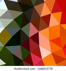Vector, multicolor geometric background. Triangles, triangulation. Geometric mosaic, colored triangles, application in origami style. Abstract background for web.
